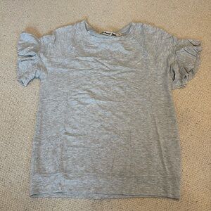 Michael Stars ruffle shirt